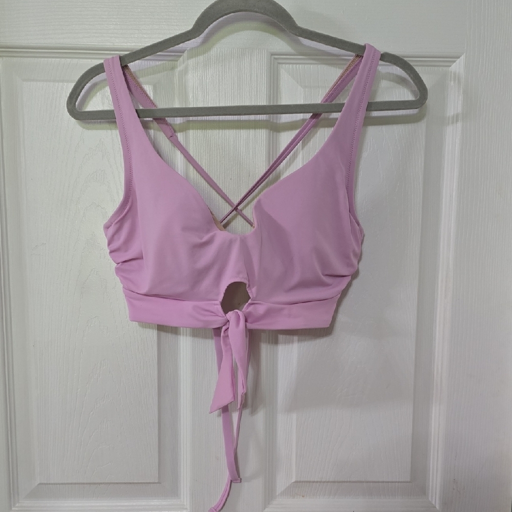 Shade & Shore Lavender Bikini Top